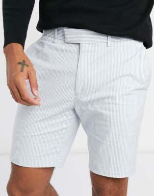 asos white shorts