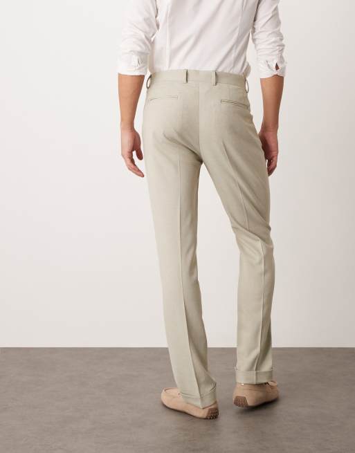Trousers Asos Slim Fit Chinos Buy Stone Beige Trousers Pants For