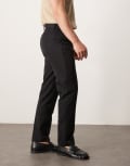 [ASOS DESIGN] ASOS DESIGN smart slim fit pants in black W32 L34 BLACK