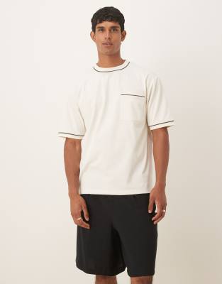Asos Design Smart Straight Fit Longer Length Shorts In Black