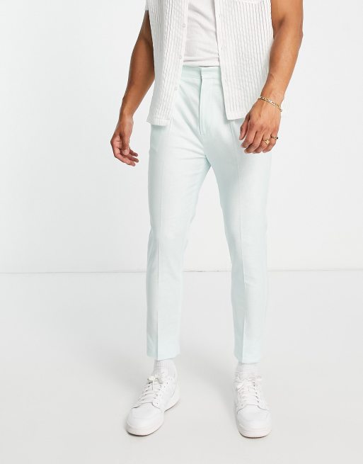 Asos mens clearance linen trousers