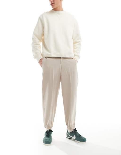 ASOS DESIGN balloon leg jogger