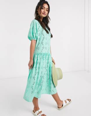asos mint dress