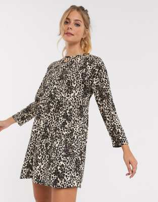asos dresses leopard print