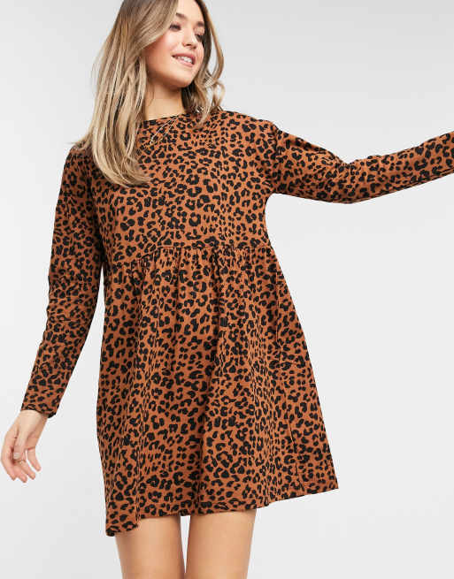 Asos animal hotsell print dress