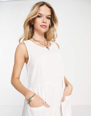 asos white playsuit