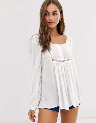 asos smock top