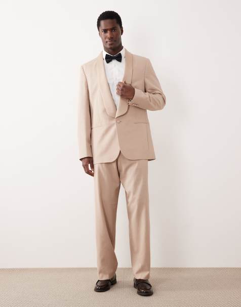 ASOS DESIGN - Smoking standard - Beige - view 1