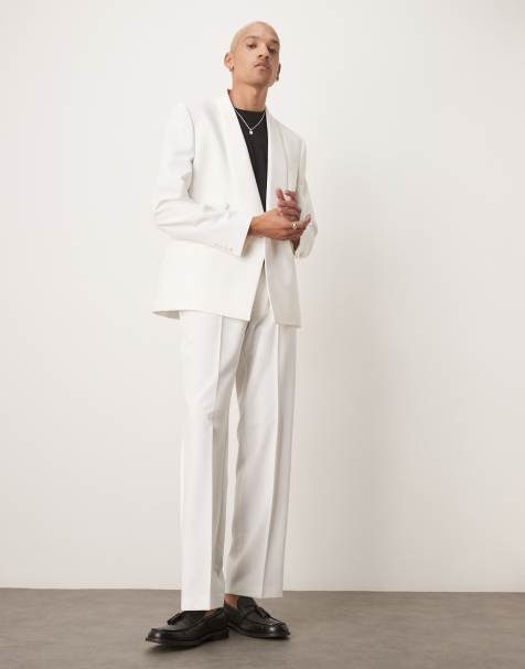 ASOS DESIGN - Smoking standard - Blanc - view 1