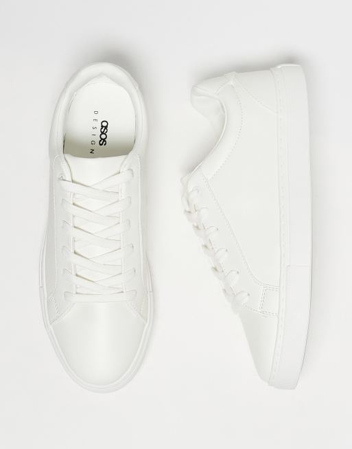 Asos white sneakers online