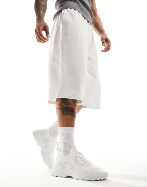 ASOS DESIGN - Sneakers bianche in maglia - view 1