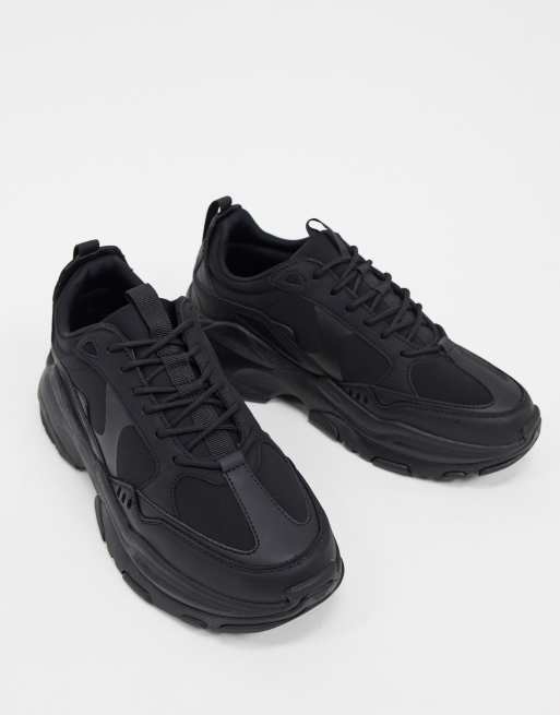 Asos black hot sale sneakers