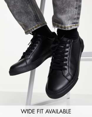 black sneakers asos