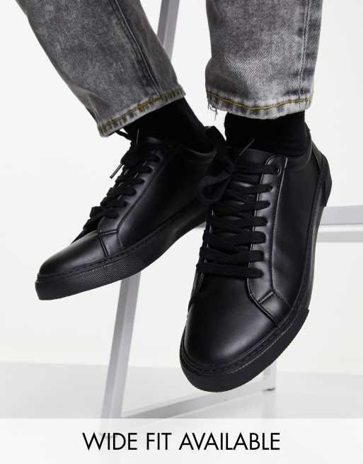 Asos black hot sale mens shoes