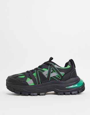 asos green shoes