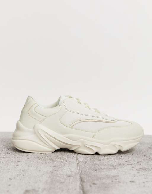 Asos white chunky on sale sneakers