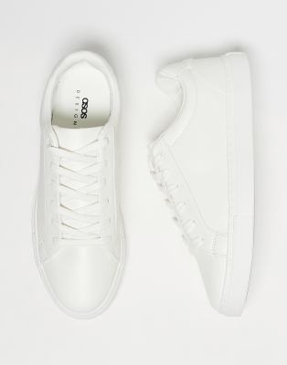 Asos Design Sneakers In White