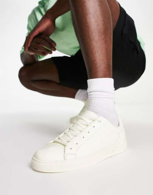 ASOS DESIGN sneakers in off white