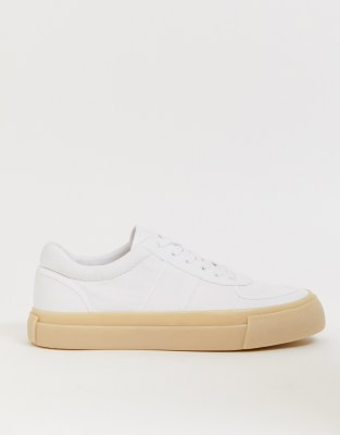 asos white canvas shoes