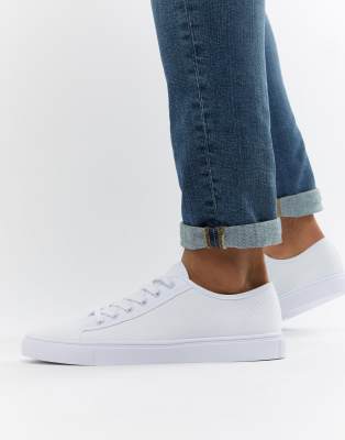 asos white slip on shoes