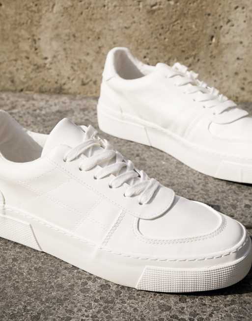 ASOS DESIGN sneakers in white with chunky sole | ASOS