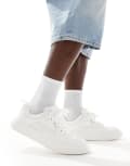 [ASOS DESIGN] ASOS DESIGN sneakers in white with mesh panels 43 WHITE