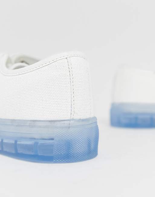 Blue 2025 bottom sneakers