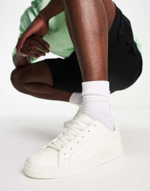 Asos womens white sneakers online