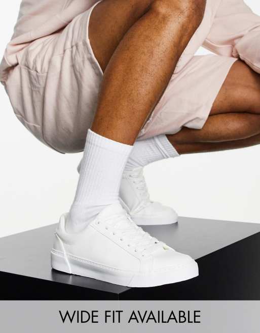 Asos hot sale white sneakers