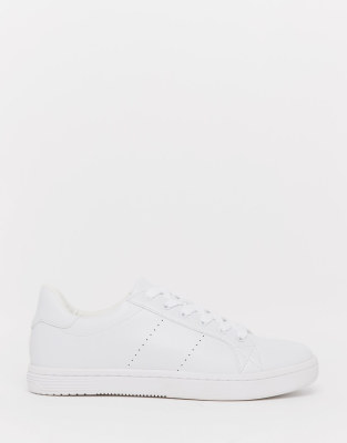 asos white mens trainers