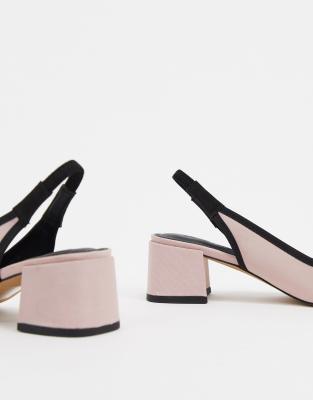 blush slingback shoes