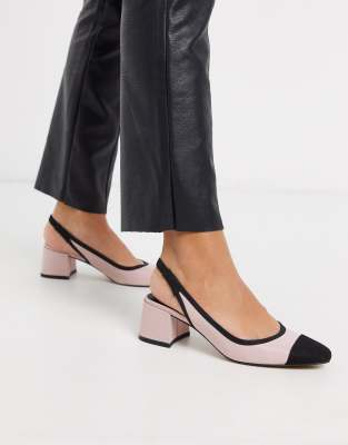 blush slingback shoes