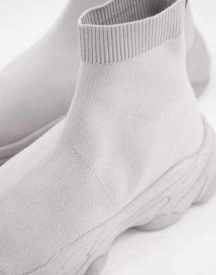 asos grey trainers