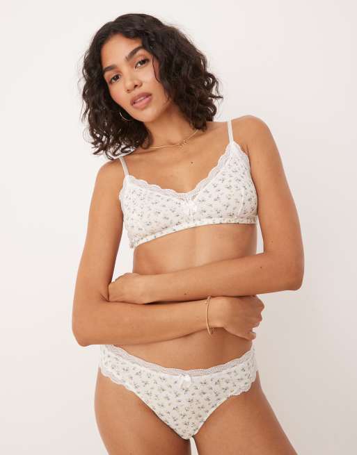 Bralette En Dentelle Sophia - Neuf Avec étiquettes - Polyester