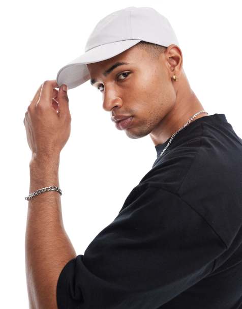 ASOS Design Plain Baseball Cap with Improved Fit in Black