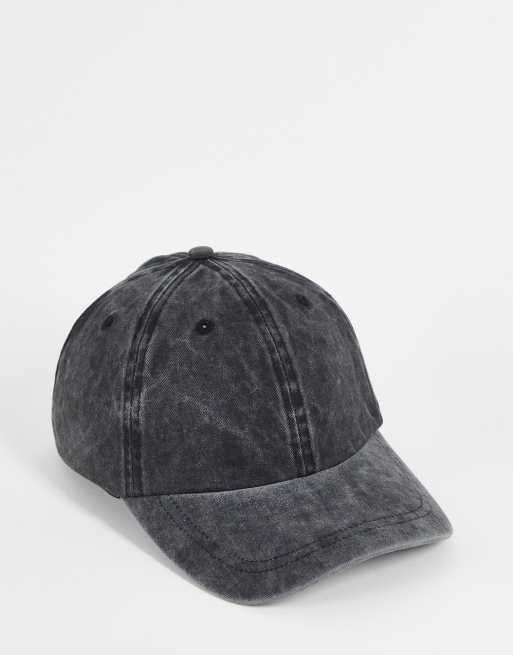 Asos black baseball hot sale cap