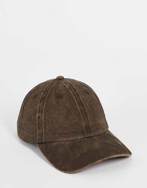 Baseball best sale cap brown