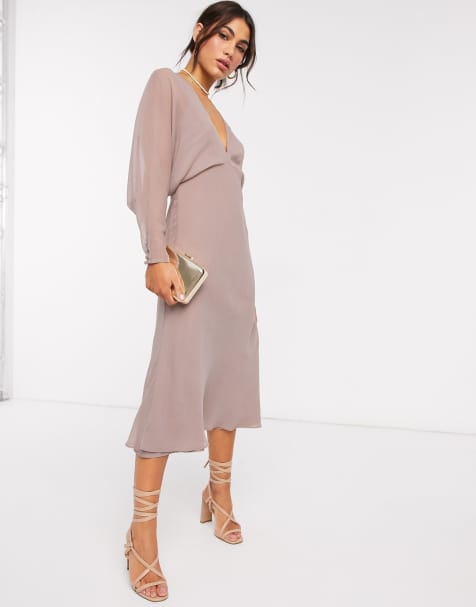 Wedding guest dresses asos on sale uk