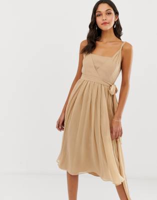 midi length prom dress