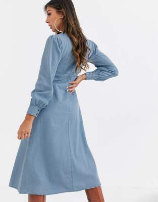 denim dress asos