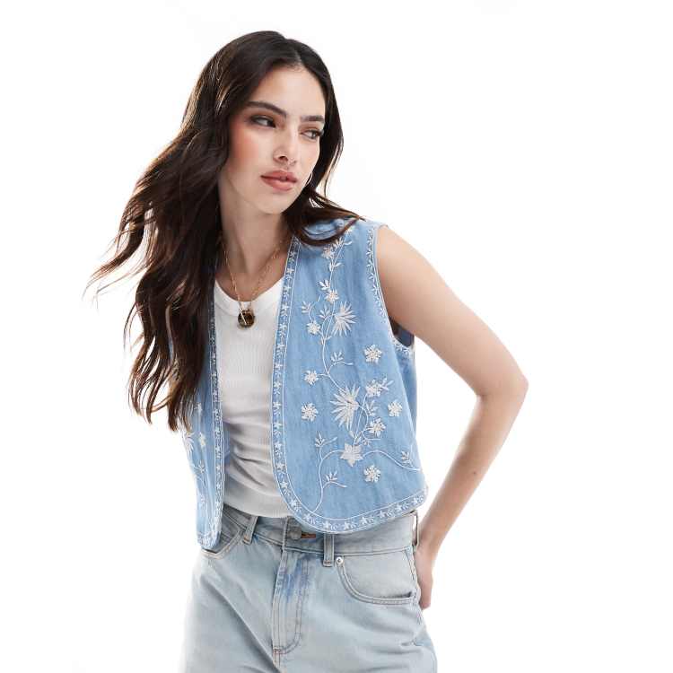 トップス DAIRIKU LOVE-Hand Embroidery Vest DAIRIKU（ダイリク）の「DAIRIKU LOVE-Hand Embroidery Vest