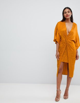 asos design kimono dress