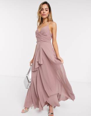 maxi rose dress