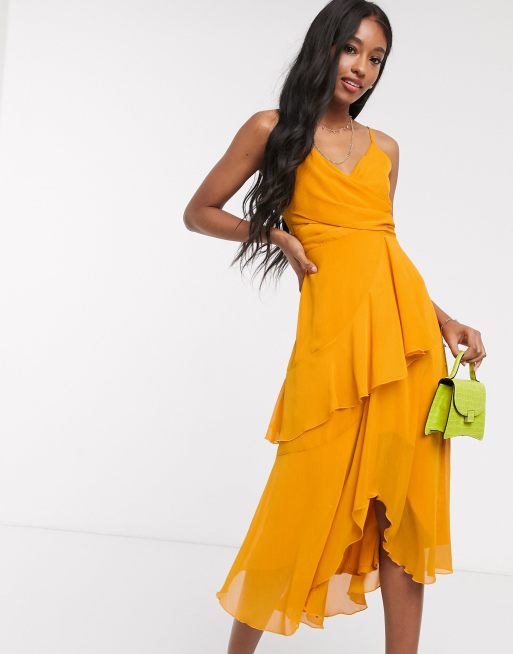 Asos cheap sunflower dress