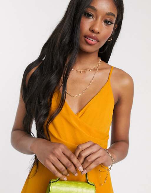 Asos sunflower dress sale