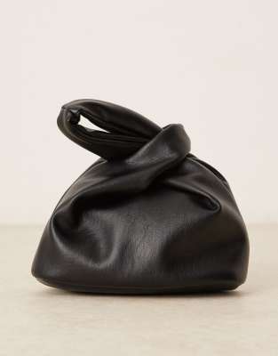Asos Design Soft Loop Grab Clutch Bag