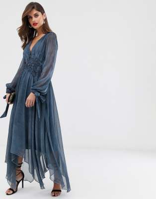 asos chiffon dress