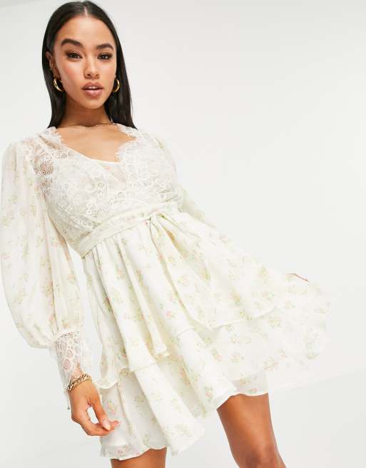 Asos mini skater dress best sale