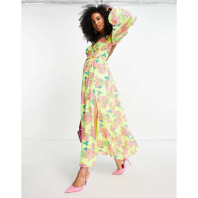 princess polly baby blue dress La Femme 31992