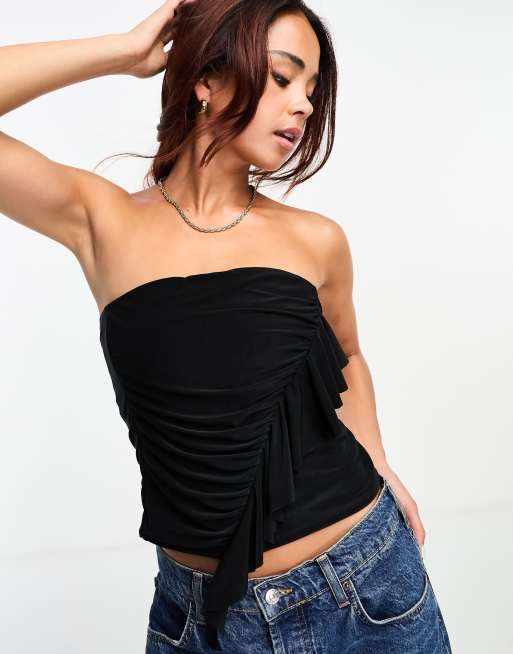 Asos cheap strapless top